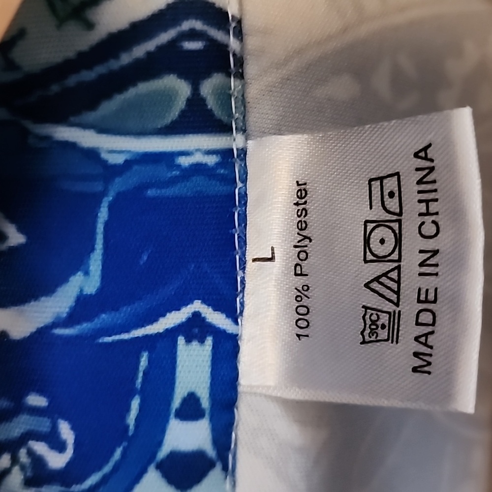 Vibrant Blue Paisley Quarter-Zip Pullover - Picture 4 of 5